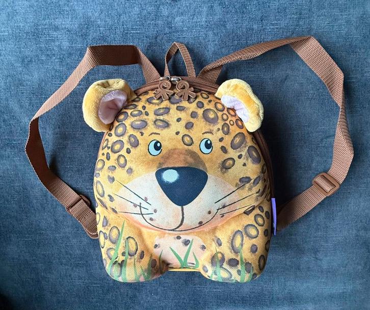 Okiedog Wildpack Panter 3D peuter / kleuter rugzak., Sieraden, Tassen en Uiterlijk, Tassen | Rugtassen, Gebruikt, Overige merken