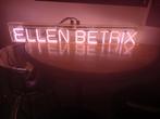 Ellen betrix neon reclame met originele trafo., Ophalen, Gebruikt, Lichtbak of (neon) lamp