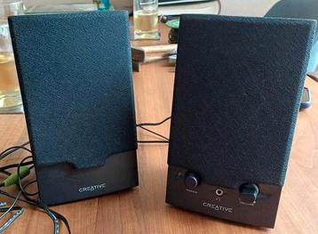 Creative 2 PC speakertjes  beschikbaar voor biedingen