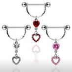 p177 tepelpiercing, Sieraden, Tassen en Uiterlijk, Piercings, Ophalen, Staal, Overige typen, Nieuw