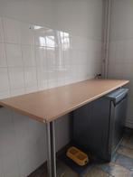 Werkblad te koop 175x65x3 zonder poten  geen koerier dienst, Ophalen, Gebruikt, Beige, 50 tot 100 cm