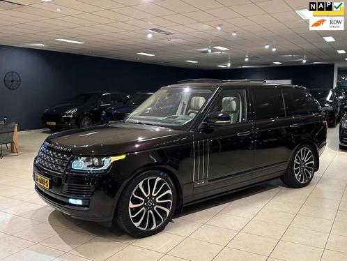 Land Rover Range Rover 5.0 V8 SVAutobiography LWB|NL-AUTO|UN, Auto's, Land Rover, Bedrijf, Te koop, 360° camera, 4x4, ABS, Achteruitrijcamera