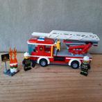 LEGO | 60107 Ladderwagen Brandweerwagen City, Ophalen of Verzenden, Zo goed als nieuw, Complete set, Lego