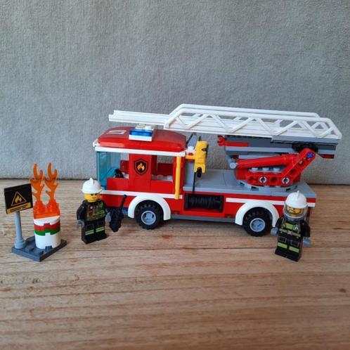 LEGO | 60107 Ladderwagen Brandweerwagen City, Kinderen en Baby's, Speelgoed | Duplo en Lego, Zo goed als nieuw, Lego, Complete set