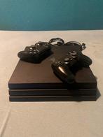 PS4 Pro 1TB + 2 Controllers, Spelcomputers en Games, Spelcomputers | Sony PlayStation 4, Ophalen, Gebruikt, Met 2 controllers