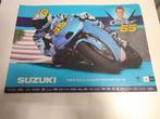 Officiële poster Loris Capirossi - Rizla Suzuki MotoGP, Verzamelen, Automerken, Motoren en Formule 1, Ophalen of Verzenden, Zo goed als nieuw