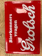 Grolsch Reclamebord - Zo Goed Als Nieuw!, Ophalen, Zo goed als nieuw, Reclamebord