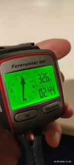Garmin Forerunner 305 jps, GPS, Verzenden, Zwart, Zo goed als nieuw
