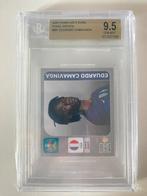 Panini euro pearl sticker rookie Camavinga frankrijk bgs 9.5, Ophalen of Verzenden, Zo goed als nieuw, Sticker