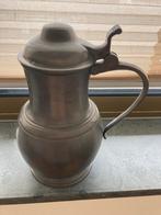 Oude Tinnen Kan met Deksel, Antiek en Kunst, Antiek | Tin, Ophalen