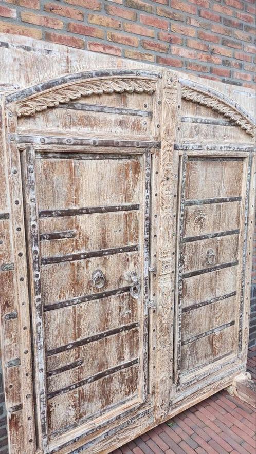 Oude deuren India, Huis en Inrichting, Woonaccessoires | Kamerschermen, Gebruikt, Ophalen of Verzenden