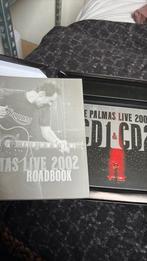 De Palmas live 2002 boek 2 cd box limited numbered, Ophalen of Verzenden, 1980 tot 2000, Zo goed als nieuw