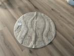 Mat rond nieuw, Huis en Inrichting, Stoffering | Tapijten en Kleden, 50 tot 100 cm, Rond, Nieuw, Crème