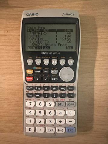 Casio fx9860G2 beschikbaar voor biedingen