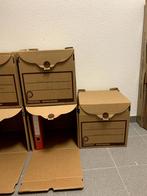 Pressel archiefdozen, nieuw en gebruikt, type nr. 210 S10, Doe-het-zelf en Verbouw, Kratten en Dozen, Ophalen, Doos, Opvouwbaar
