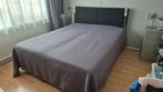 boxspring 2 persoonsbed, afm. 160x200cm met matrassen, Ophalen, Gebruikt, Tweepersoons, 80 cm