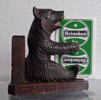 Zwarte Woud beer hout rond jr 1900, Antiek en Kunst, Kunst | Beelden en Houtsnijwerken, Verzenden