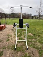 Dip en Pull Up Rek met Ab Trainer - Goede Staat, Gebruikt, Krachtstation, Armen, Ophalen of Verzenden