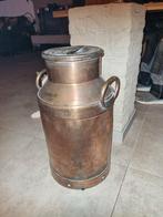 Koperen  melkbus, Ophalen