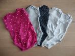 Rompertjes lang mouw 5x maat 86, Ophalen of Verzenden, Zo goed als nieuw, Meisje, Nacht- of Onderkleding