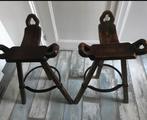 2 x Marbella barkrukken, Huis en Inrichting, Gebruikt, 60 tot 90 cm, Ophalen of Verzenden, Hout