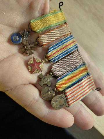 Miniatuur Onderscheidingen Frans WO1 beschikbaar voor biedingen