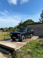 Range Rover Classic 3.5 4WD 1973 Zwart, Auto's, Automaat, Zwart, Leder, Particulier