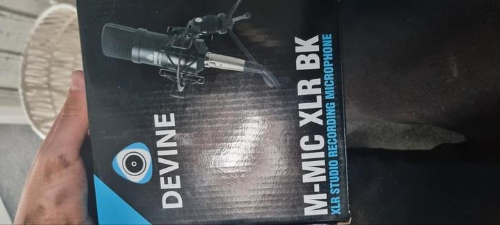 NIEUWE M-MIC XLR BK microfoon – Nooit gebruikt!, Computers en Software, Moederborden, Zo goed als nieuw, Overige typen, Ophalen of Verzenden