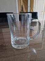 bier glas mok groot 600 ml, Ophalen, Zo goed als nieuw, Bierglas