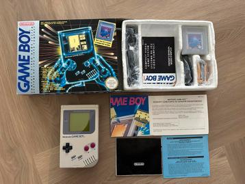Nintendo Game Boy Classic Tetris Box CIB ( grijs model) beschikbaar voor biedingen