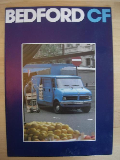 Bedford CF Brochure ca 1977 – Bestelwagen & Chassis Cabine, Boeken, Auto's | Folders en Tijdschriften, Gelezen, Overige merken