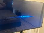 Grundig 55 inch tv met meubel, Ophalen, 50 Hz, Zo goed als nieuw, 100 cm of meer