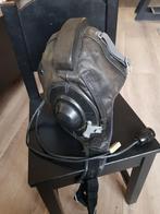 Russisch lederen binnenmuts van gevechtshelm., Ophalen of Verzenden, Luchtmacht, Overige gebieden, Helm of Baret