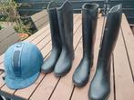 Te koop: Cap Fouganza & Paardrijlaarzen, Dieren en Toebehoren, Paardrijkleding, Ophalen of Verzenden, Gebruikt, Kinderen, Cap