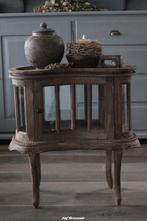 Theekastje sober ovaal met dienblad, Ophalen, Www.jufbrocante.nl, Www.jufbrocante.nl, Nieuw
