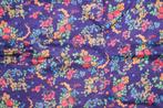grote lap meerkleurige, gebloemde stof, Hobby en Vrije tijd, Stoffen en Lappen, Overige materialen, Nieuw, Ophalen of Verzenden