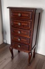 Eiken ladekastje, Ophalen, 25 tot 50 cm, Minder dan 50 cm, Minder dan 100 cm