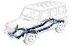 MB G W463 Chassis Lang 1993 Diesel 6 cil 350GD apk 7-2026, Ophalen of Verzenden, Motorkap