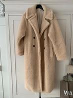 Loavies Teddy jas lang crème, Ophalen, Beige, Maat 42/44 (L), Loavies
