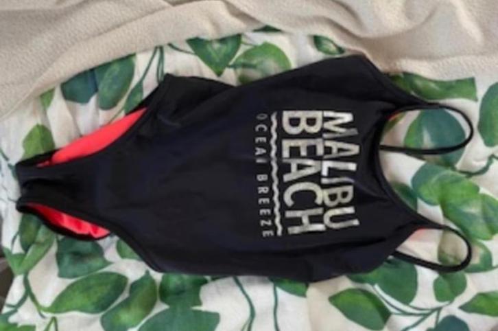 Zwempak badpak zwart in maat 128 nieuw, Kinderen en Baby's, Kinderkleding | Maat 128, Nieuw, Meisje, Sport- of Zwemkleding, Ophalen
