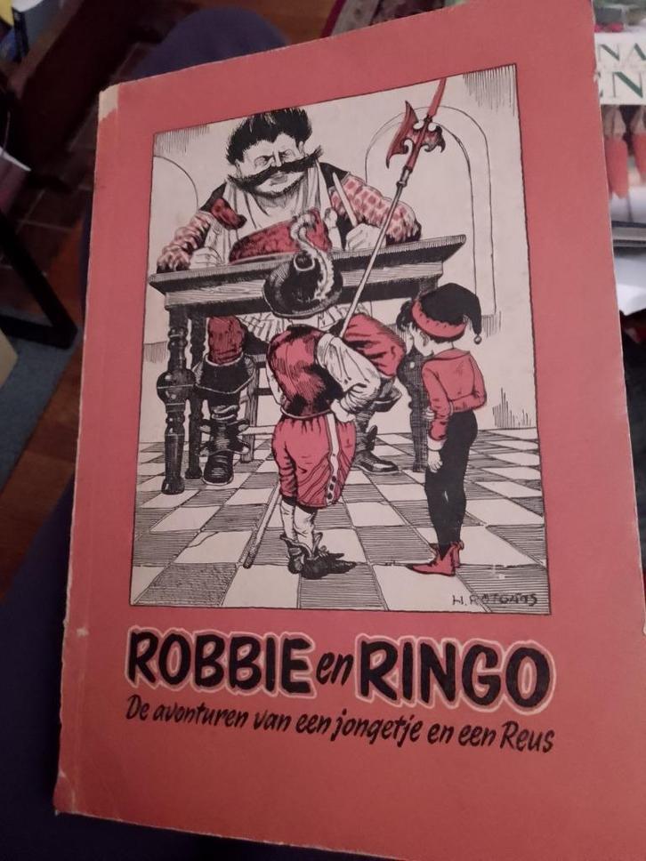 Boek Robbie en Ringo  de reus stripboek, Boeken, Stripboeken, Gelezen, Eén stripboek, Ophalen of Verzenden