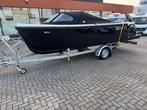 Topcraft 605 50PK Honda Incl Trailer Zonnedek Biminitop 2016, Watersport en Boten, Sloepen, Ophalen, Zo goed als nieuw, 30 tot 50 pk