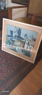 Dorp-Windmolen-Spaans? -Renee Smeets, Antiek en Kunst, Ophalen of Verzenden