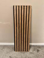 8 Hornbach Wandpanelen Vilt/Eikenhout - 2,40m breed, Huis en Inrichting, Stoffering | Behang, Ophalen, Minder dan 10 m², Bruin