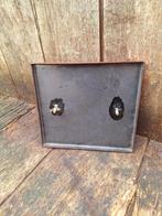 Tof New Old Stock emaille bord, bordje van Shell️️ ️️️🔥⛽️, Reclamebord, ., Ophalen of Verzenden, Zo goed als nieuw