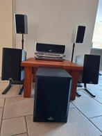 Magnat Home Cinema Set 5.1 Panasonic Receiver A/V en CD/DVD, Ophalen, Gebruikt, Panasonic, 5.1-systeem