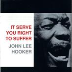 John Lee Hooker – It Serve You Right To Suffer, Ophalen of Verzenden, 1980 tot heden, Zo goed als nieuw, Blues