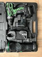 Accu Schroefmachine Hitachi (defecte accu's), Ophalen of Verzenden, Gebruikt, Minder dan 400 watt, Boor- en Schroefmachine