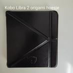 Kobo Libra 2 Zwart Origami Hoesje - Gebruikt, Computers en Software, E-readers, Ophalen of Verzenden, Zo goed als nieuw, 7 inch