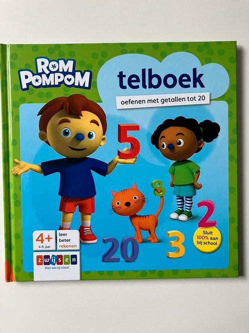 Rom pompom - Telboek, Boeken, Kinderboeken | Jeugd | onder 10 jaar, Zo goed als nieuw, Ophalen of Verzenden